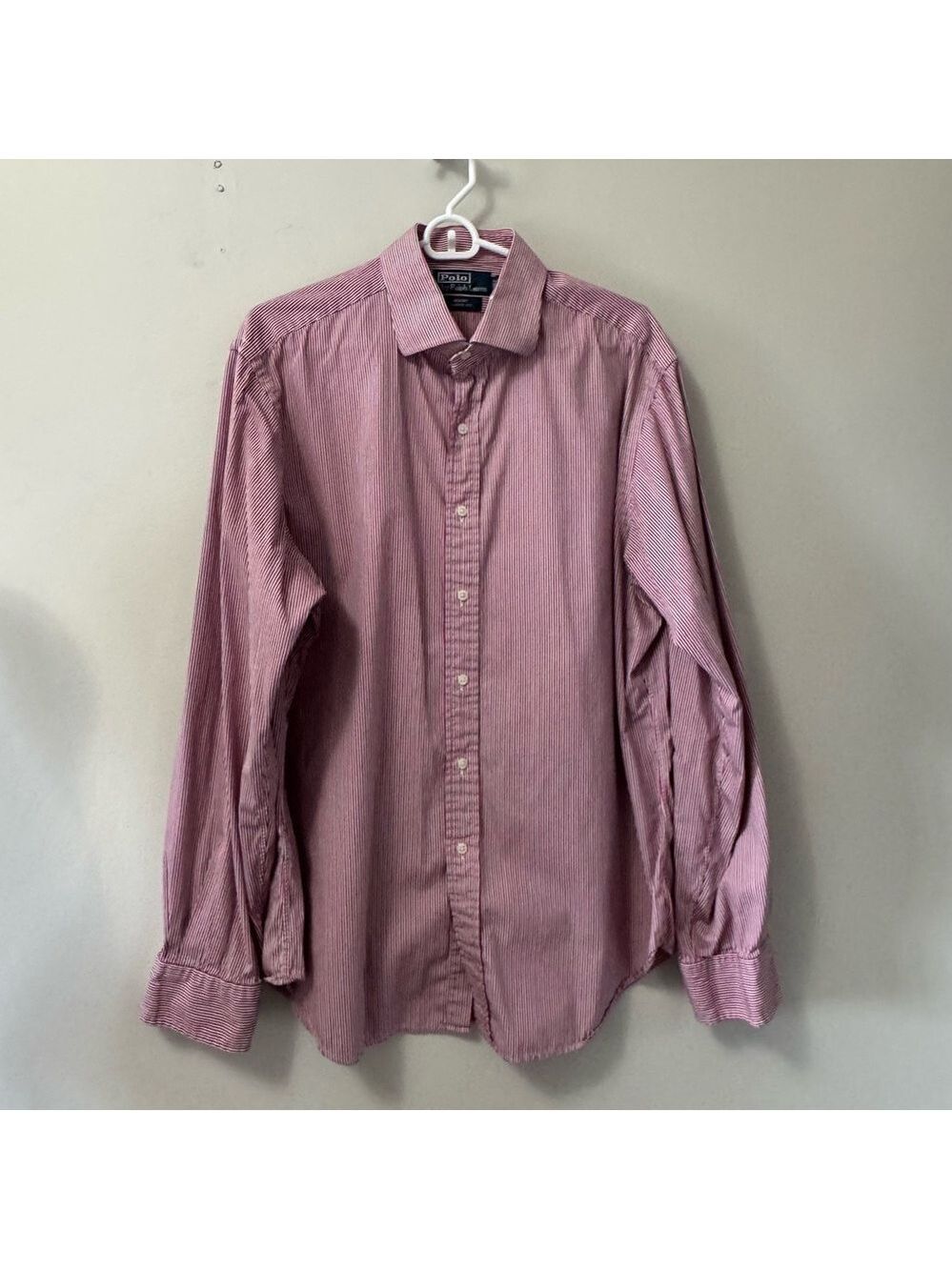 Ralph Lauren Button-down Shirt Stripe US Neck 17